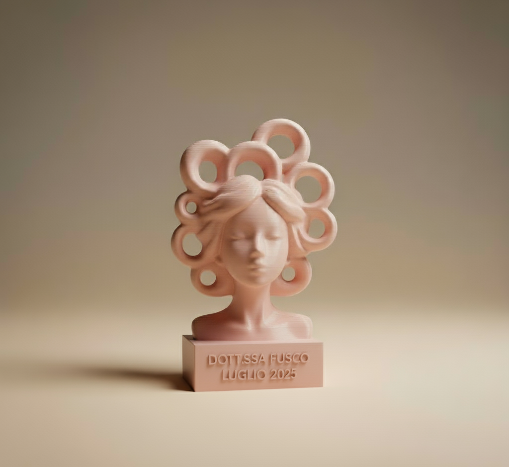 Bomboniera laurea 3D - Medusa Moderna